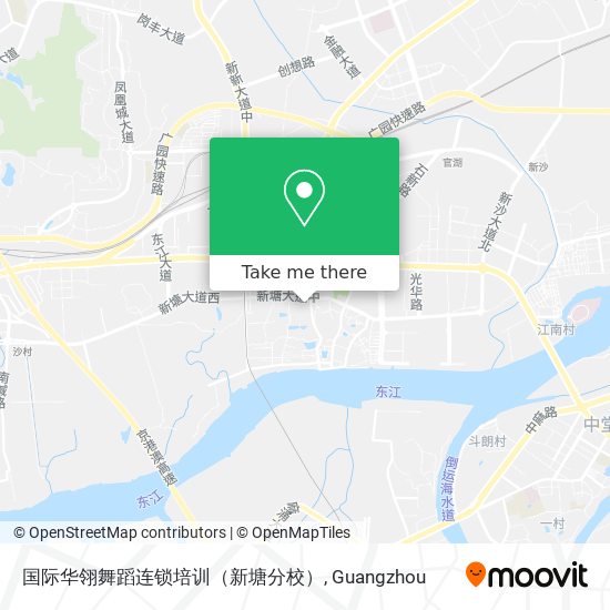 国际华翎舞蹈连锁培训（新塘分校） map