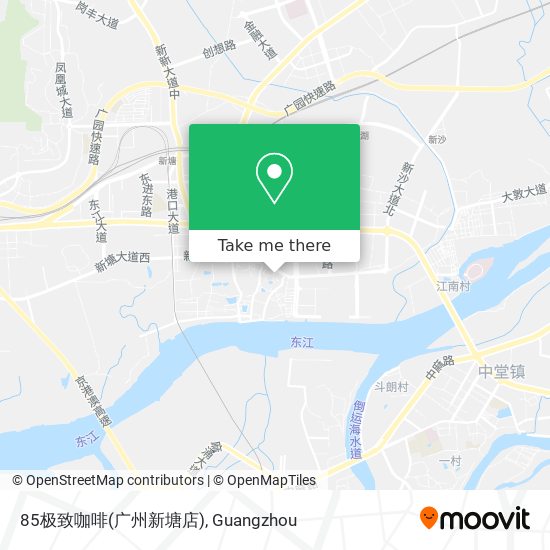 85极致咖啡(广州新塘店) map