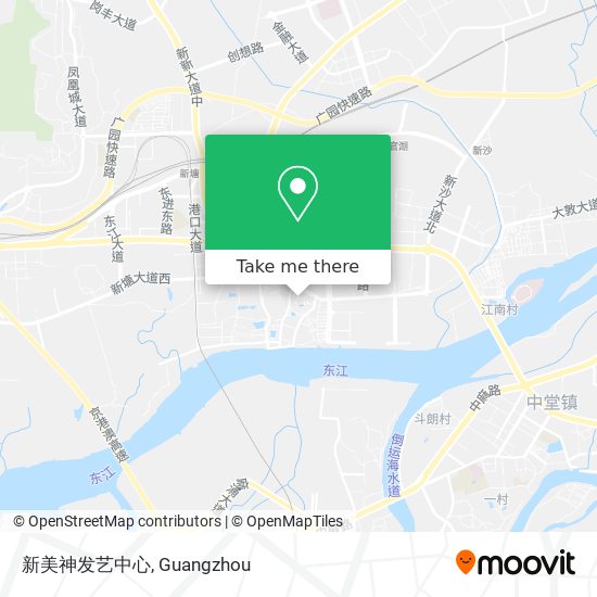 新美神发艺中心 map