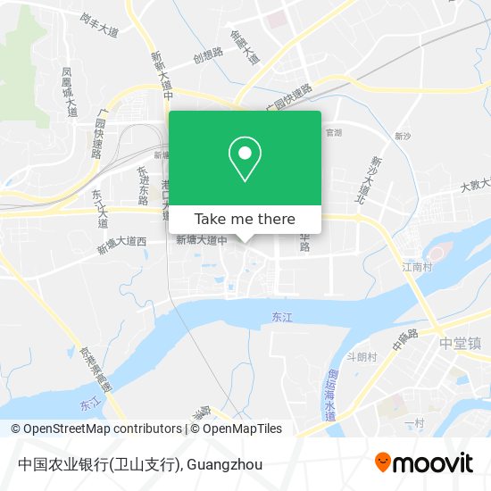 中国农业银行(卫山支行) map