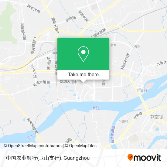 中国农业银行(卫山支行) map