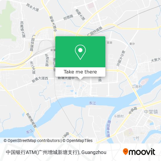 中国银行ATM(广州增城新塘支行) map