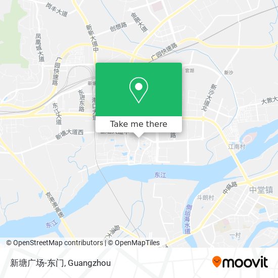 新塘广场-东门 map