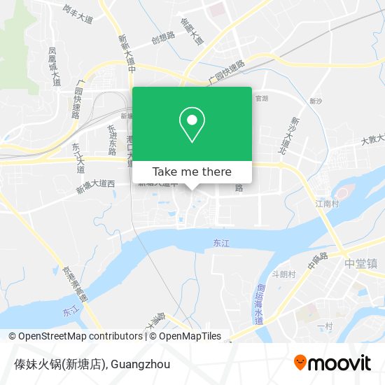 傣妹火锅(新塘店) map