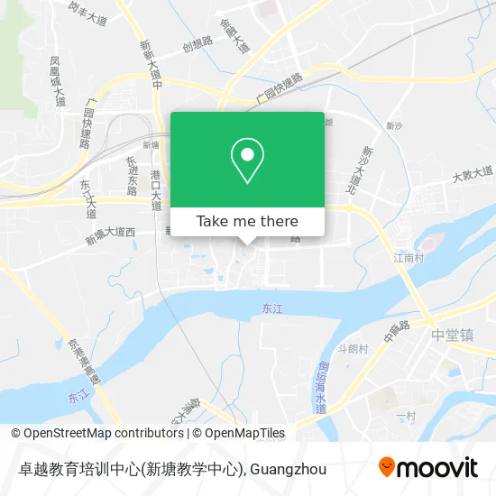 卓越教育培训中心(新塘教学中心) map