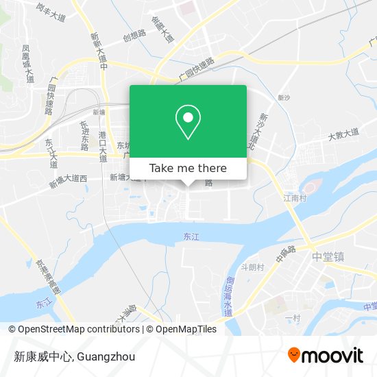 新康威中心 map