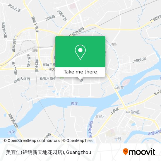 美宜佳(锦绣新天地花园店) map