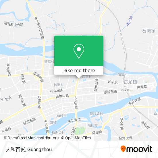 人和百货 map