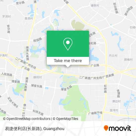 易捷便利店(长新路) map