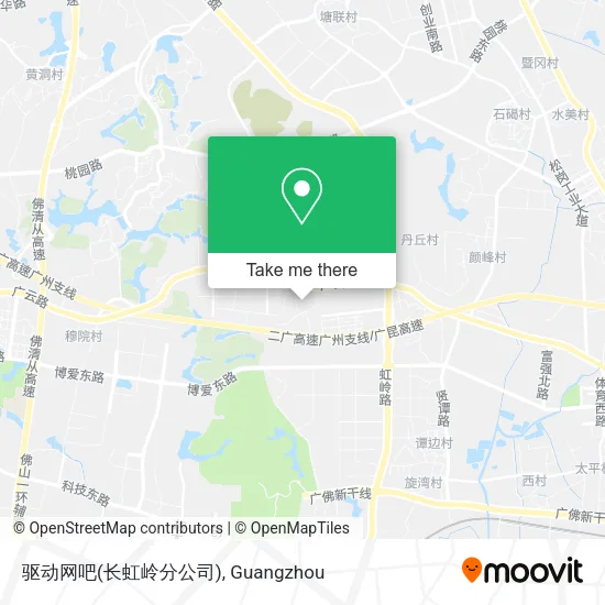 驱动网吧(长虹岭分公司) map