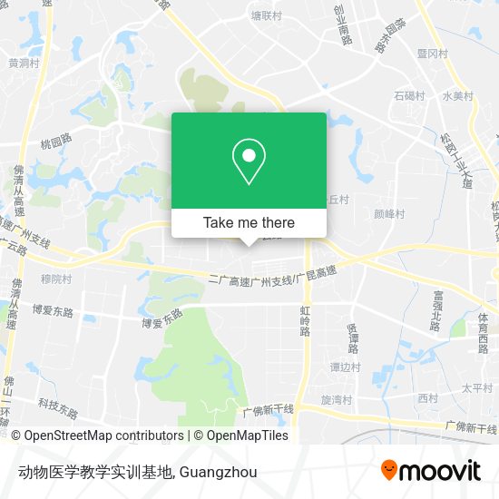 动物医学教学实训基地 map
