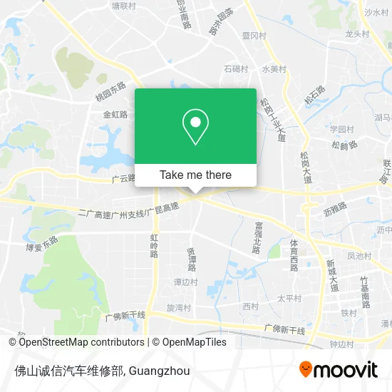 佛山诚信汽车维修部 map