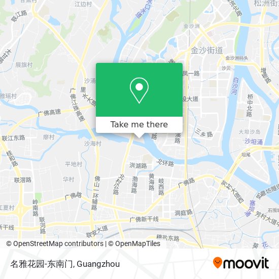名雅花园-东南门 map