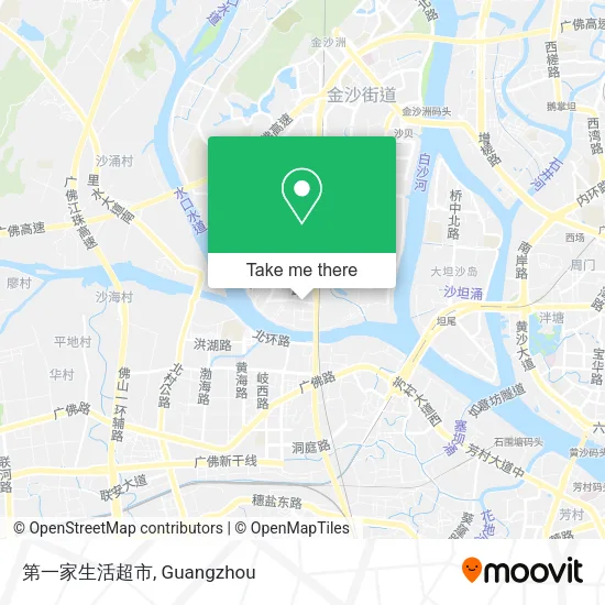 第一家生活超市 map