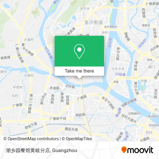 潮乡园餐馆黄岐分店 map