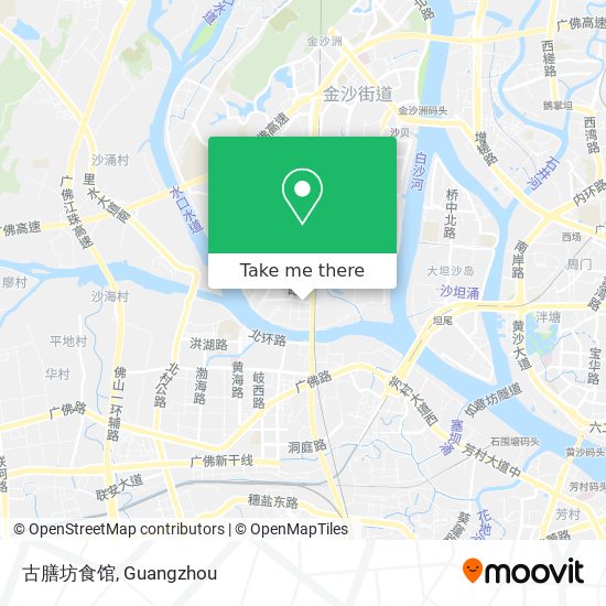 古膳坊食馆 map