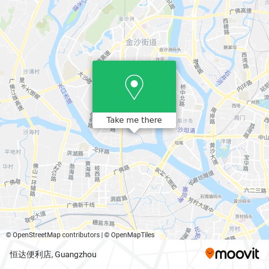 恒达便利店 map