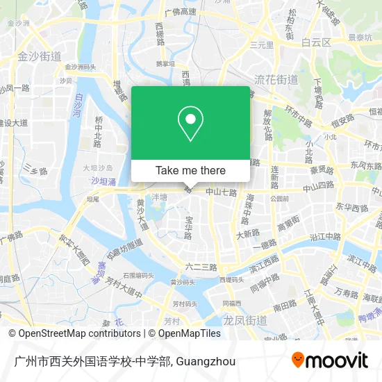 广州市西关外国语学校-中学部 map