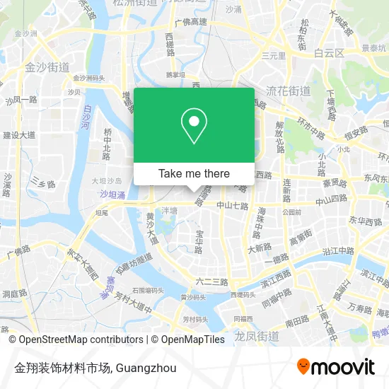 金翔装饰材料市场 map