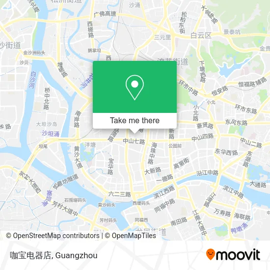 咖宝电器店 map