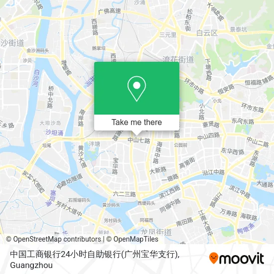 中国工商银行24小时自助银行(广州宝华支行) map