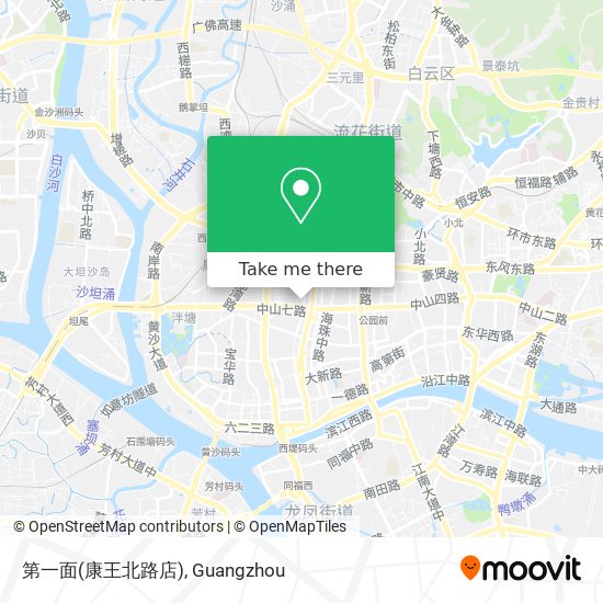 第一面(康王北路店) map