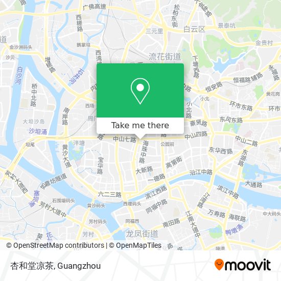 杏和堂凉茶 map