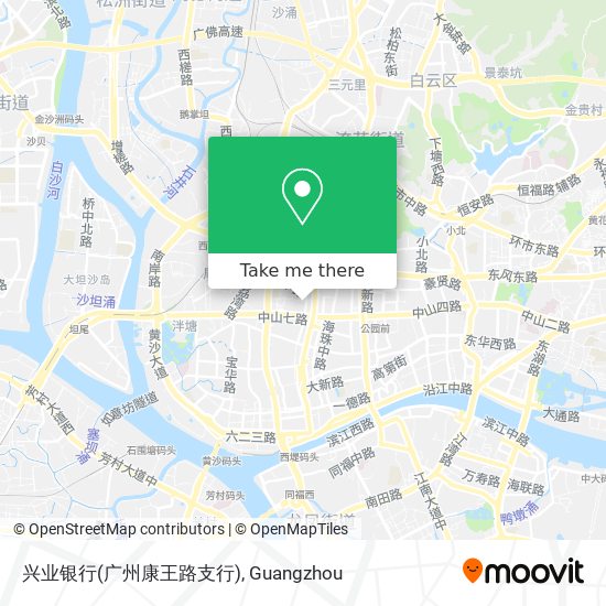 兴业银行(广州康王路支行) map