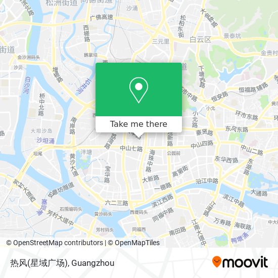 热风(星域广场) map