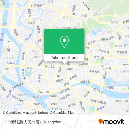 OK便利店(人民北店) map