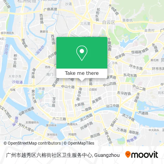 广州市越秀区六榕街社区卫生服务中心 map