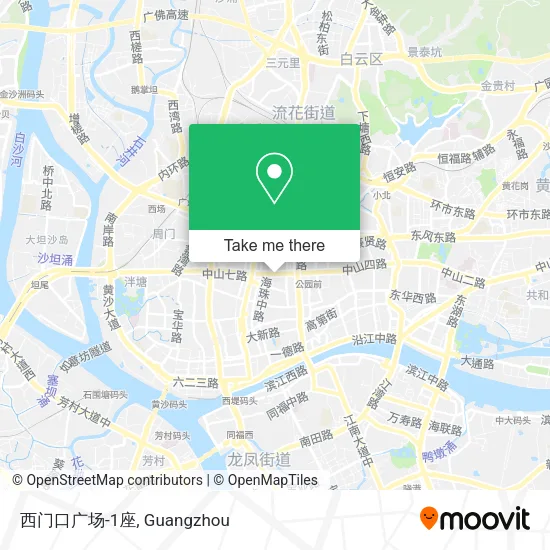 西门口广场-1座 map