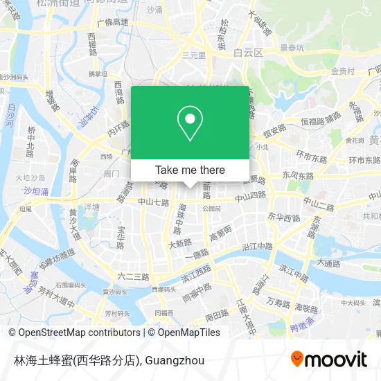 林海土蜂蜜(西华路分店) map