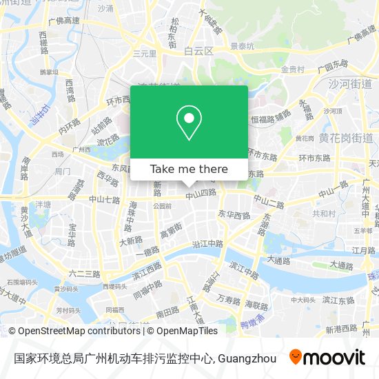 国家环境总局广州机动车排污监控中心 map