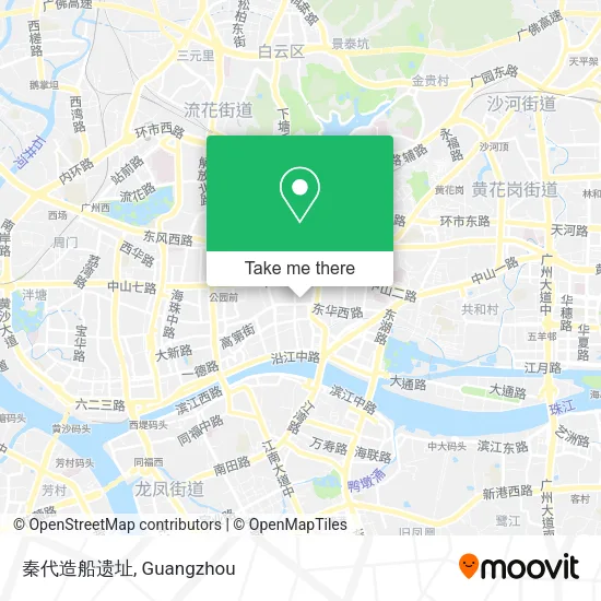 秦代造船遗址 map