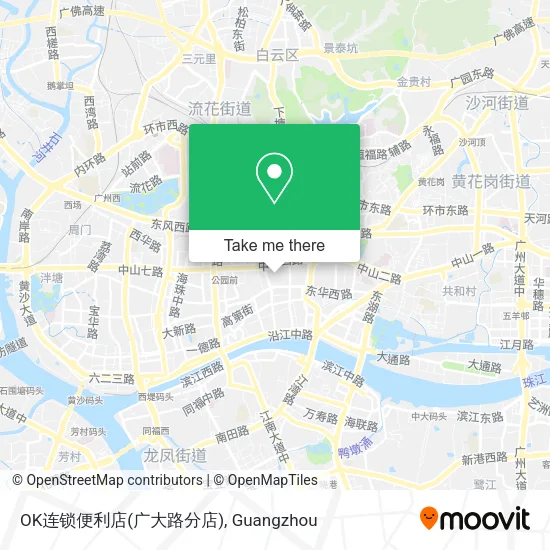 OK连锁便利店(广大路分店) map
