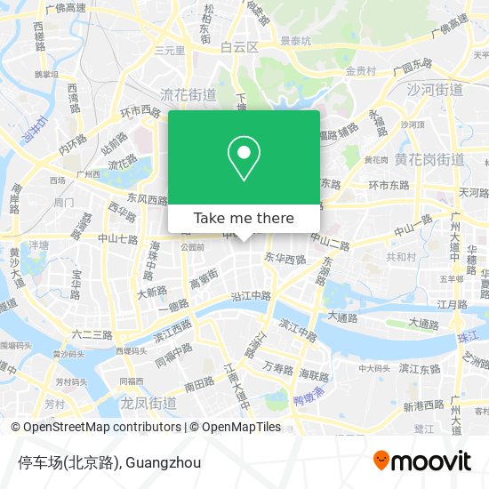 停车场(北京路) map