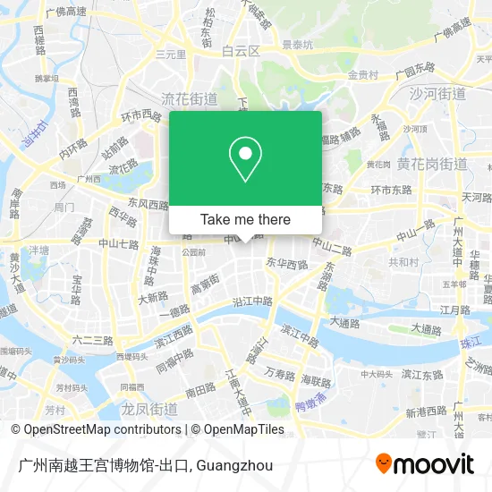 广州南越王宫博物馆-出口 map