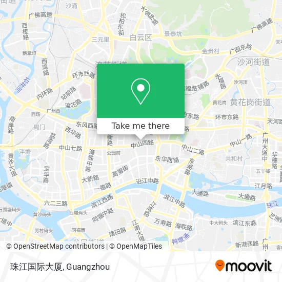 珠江国际大厦 map