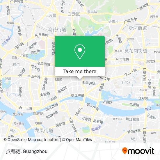 点都德 map