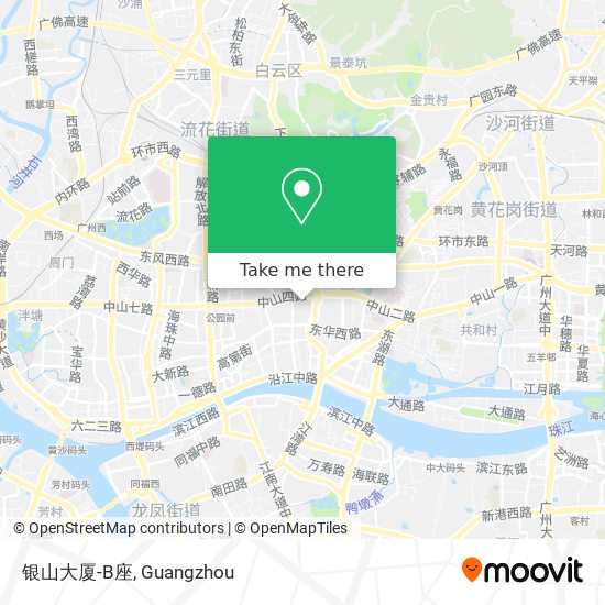 银山大厦-B座 map
