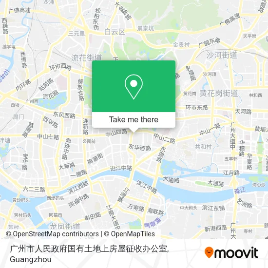 广州市人民政府国有土地上房屋征收办公室 map