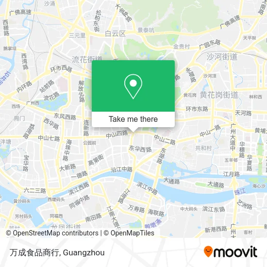 万成食品商行 map
