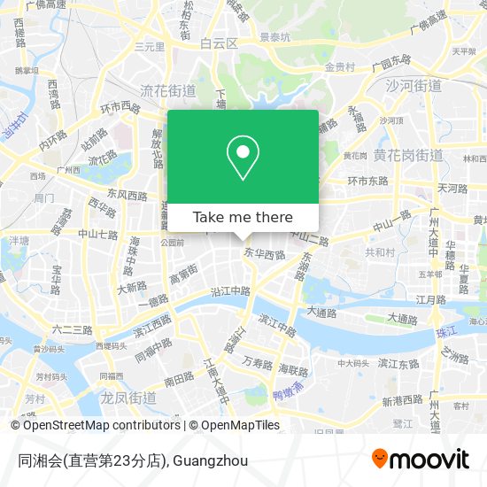同湘会(直营第23分店) map