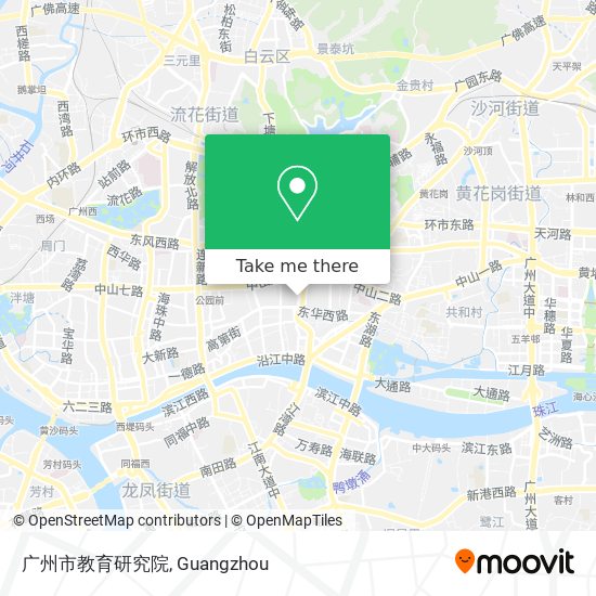 广州市教育研究院 map