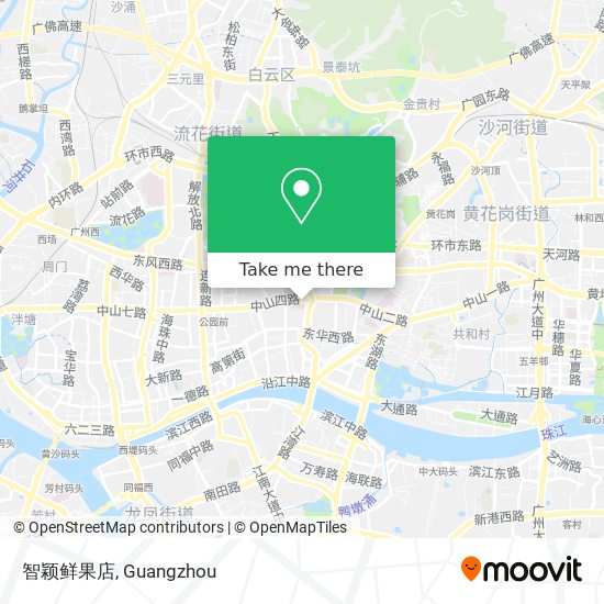 智颖鲜果店 map