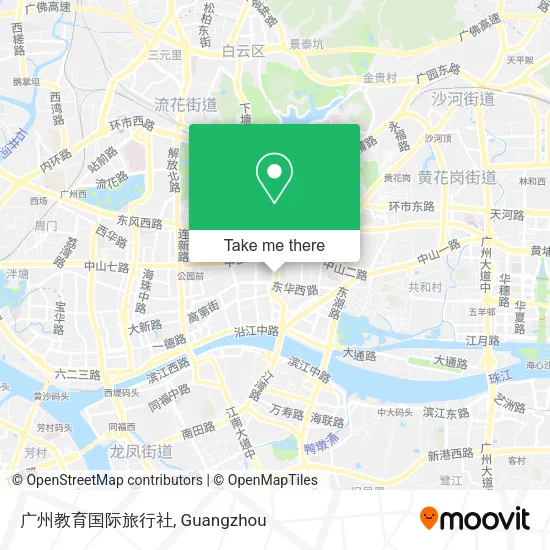 广州教育国际旅行社 map
