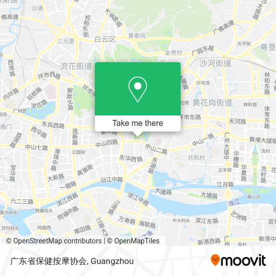 广东省保健按摩协会 map