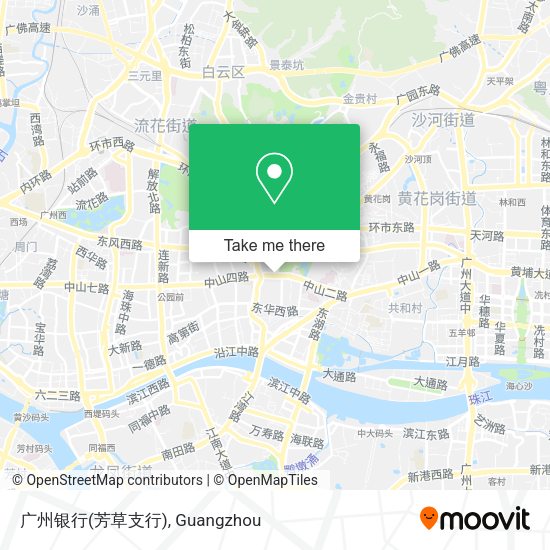 广州银行(芳草支行) map
