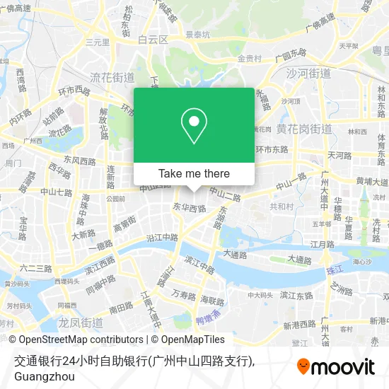 交通银行24小时自助银行(广州中山四路支行) map